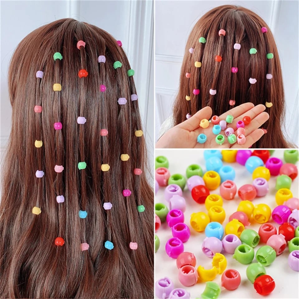 Multicolor hair claw