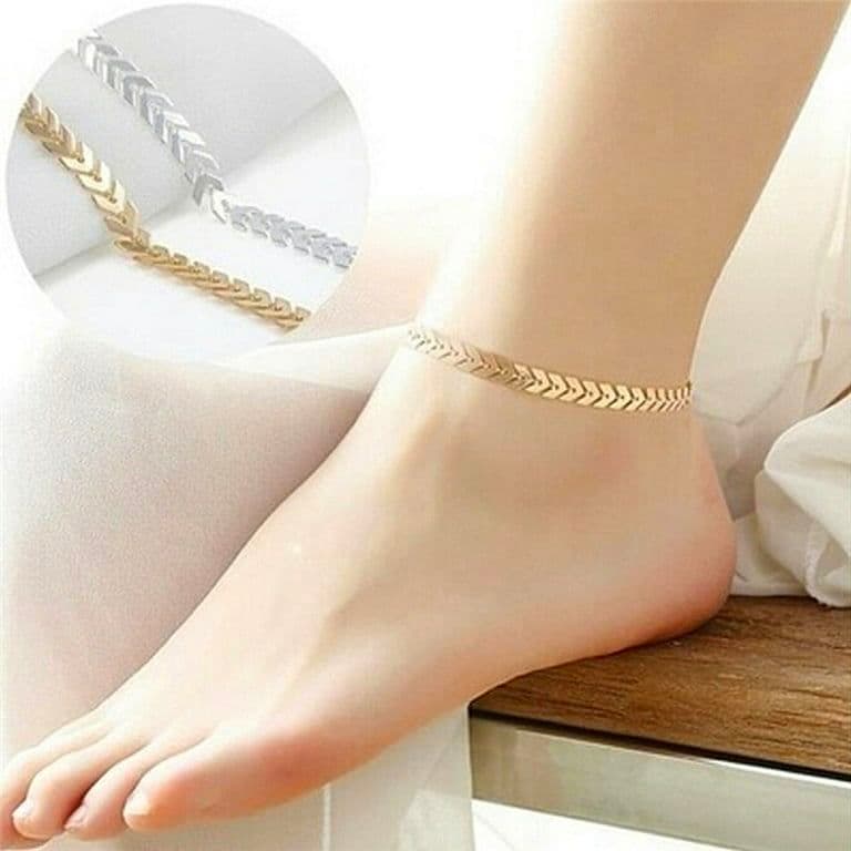 Golden anklet