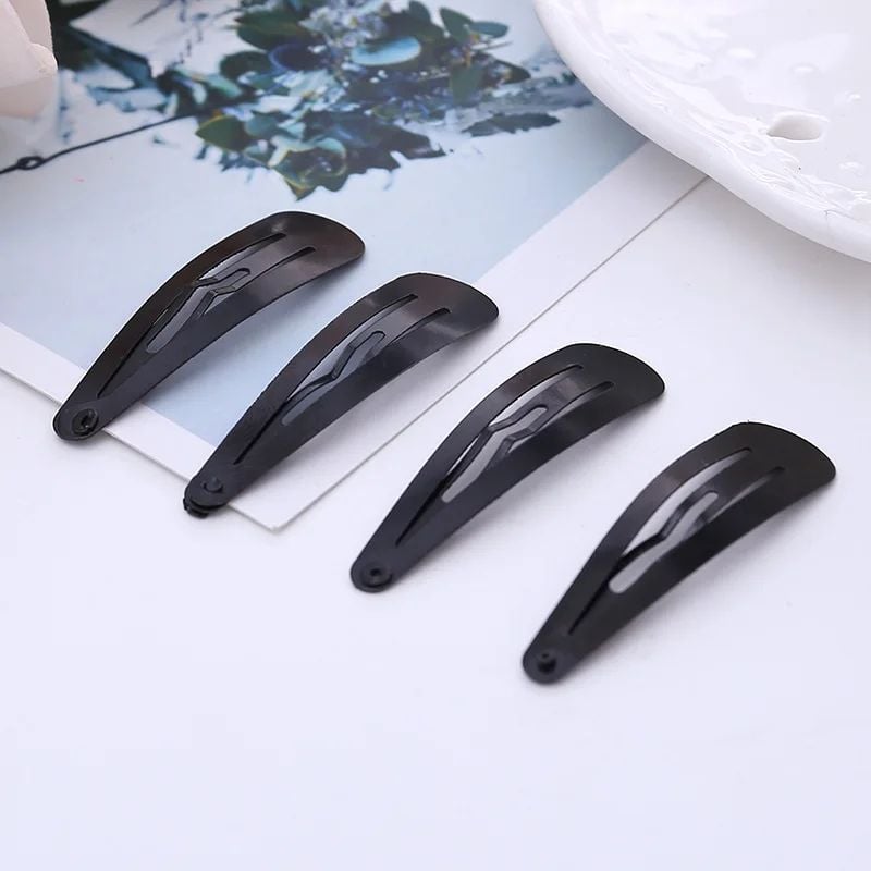 Black hair clip & pin set