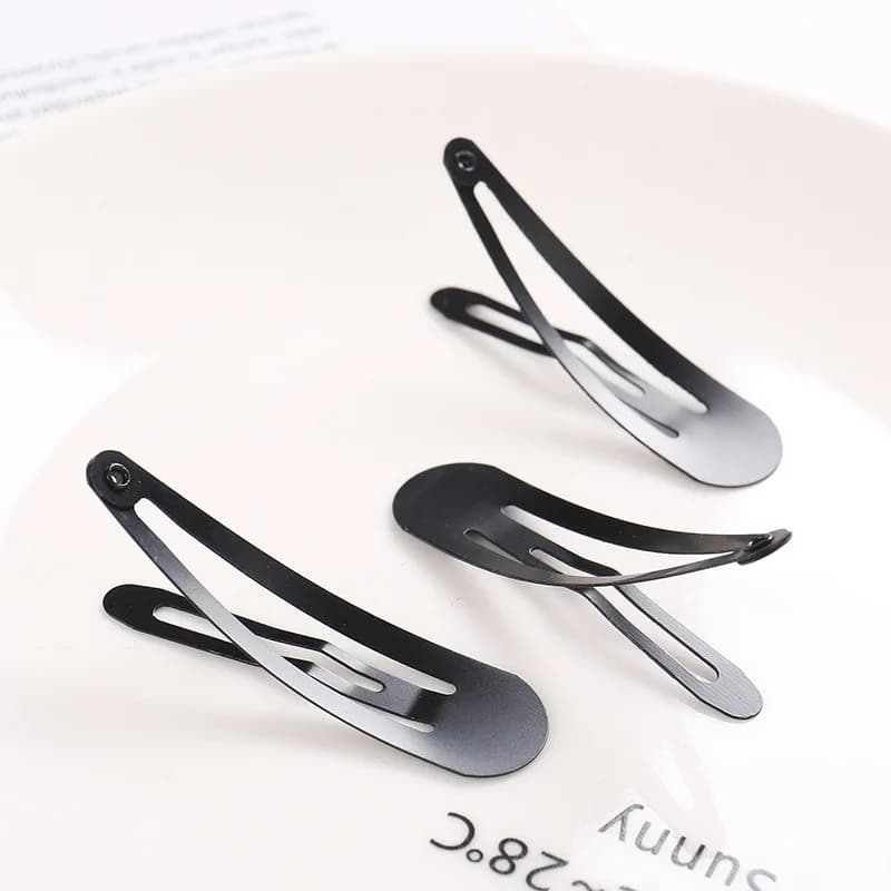 12 Pieces Black Hair Clips Pins Strong Grip Hair Styling Accessories Hair Pins Clips Hair Claw Clips Women Hair Clips Pins Girls Hair Clips Pins Stylish Hair Clips Pins Everyday Use Hair Styling Accessories Hair Styling Tools Hair Holders - 12 Pcs Black Clips