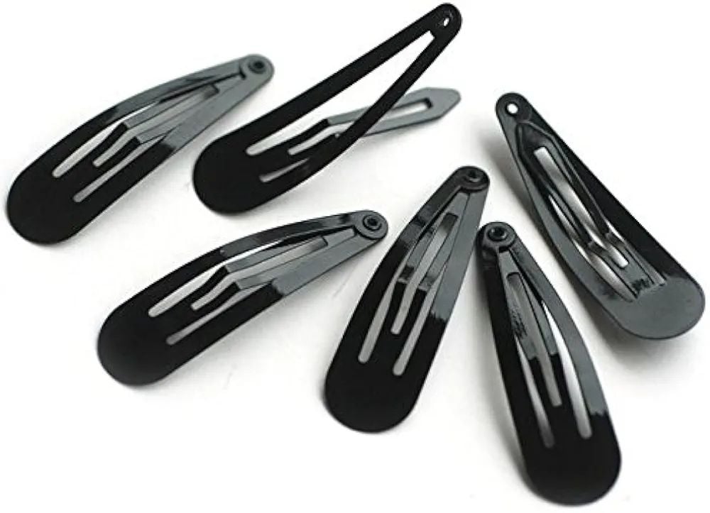 Black hair clip & pin set