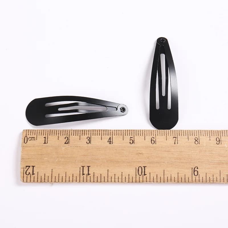 Black hair clip & pin set