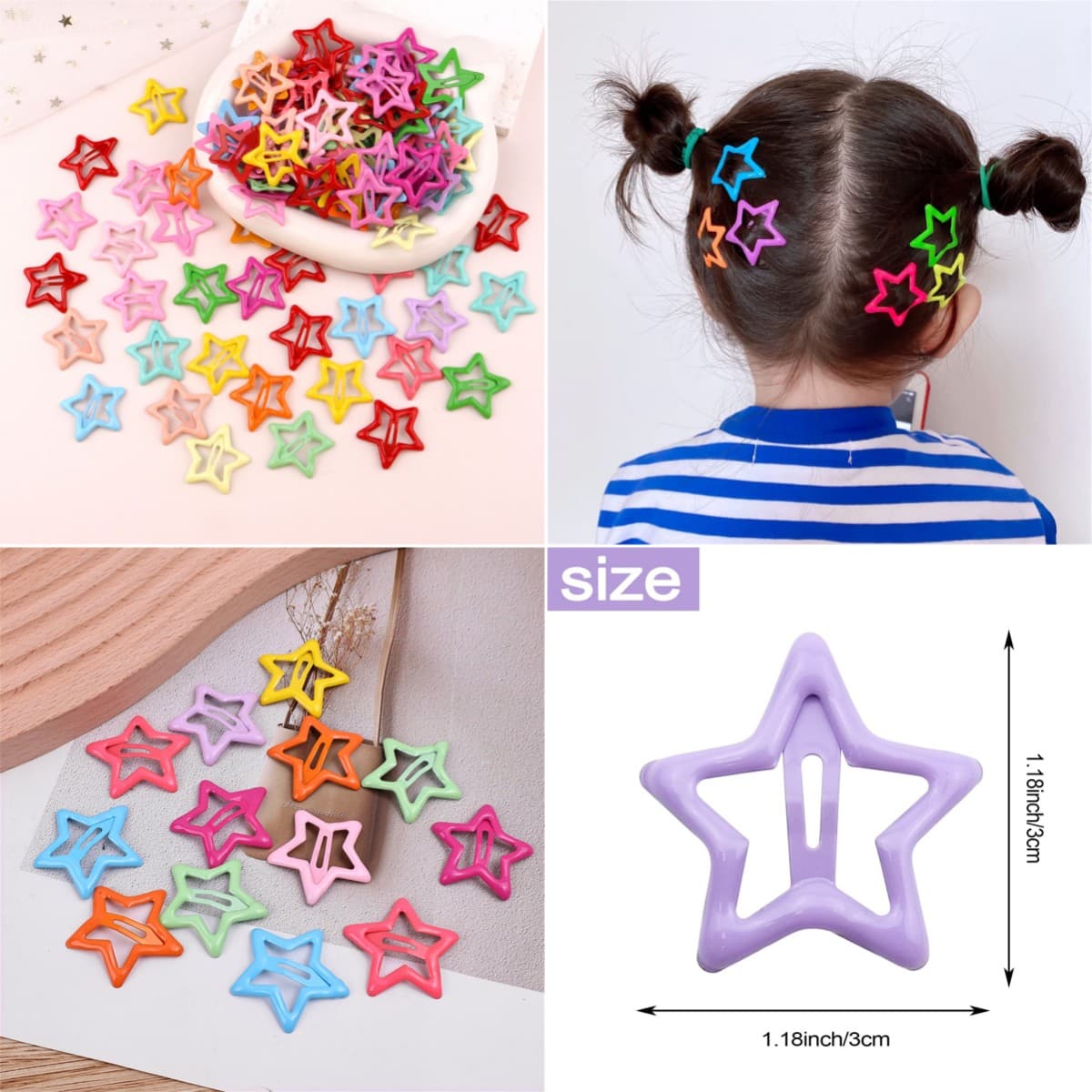 Hair clip & pin set