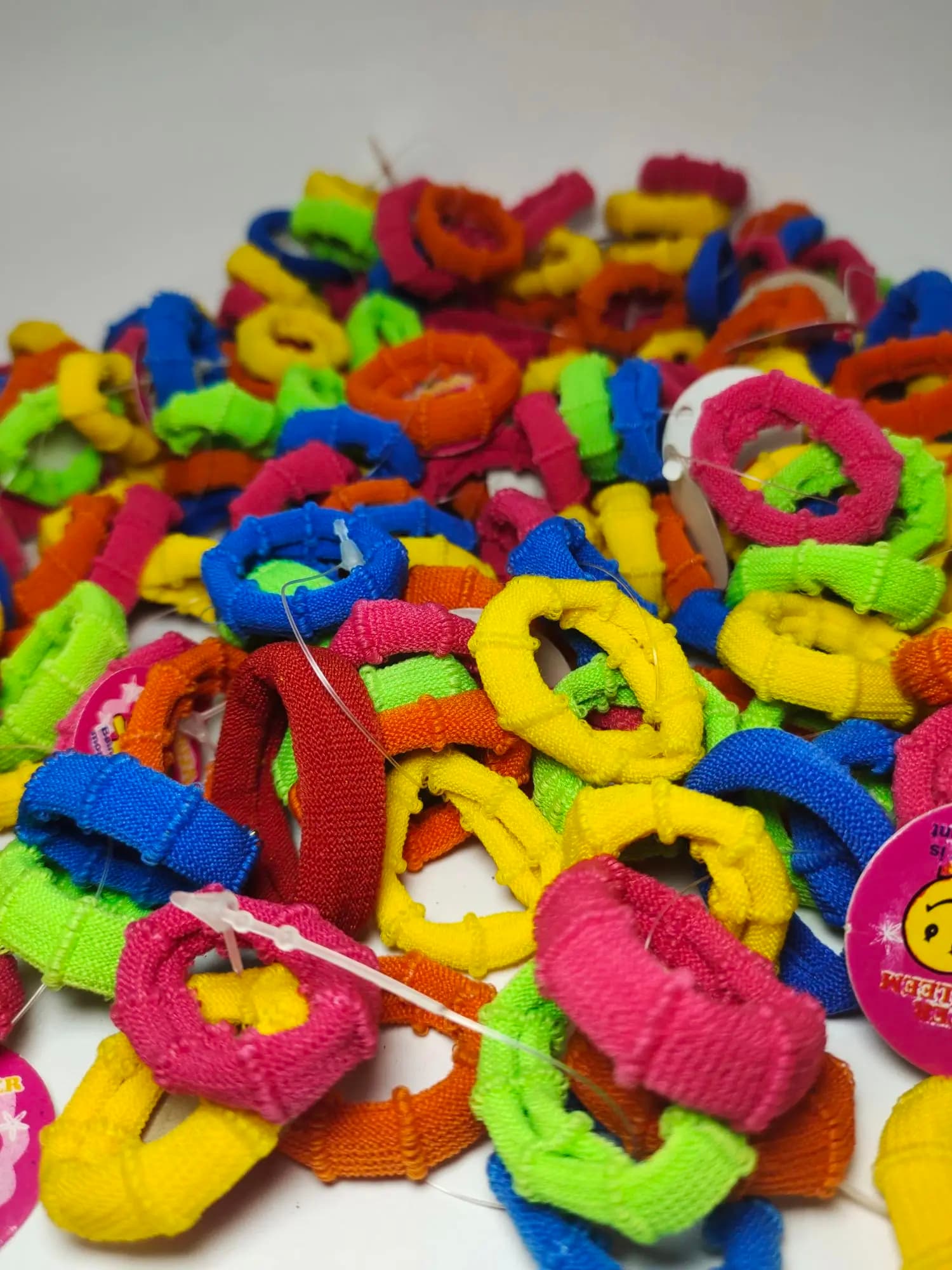 Multicolor hair scrunchie