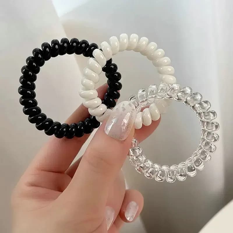 Natural hair scrunchie