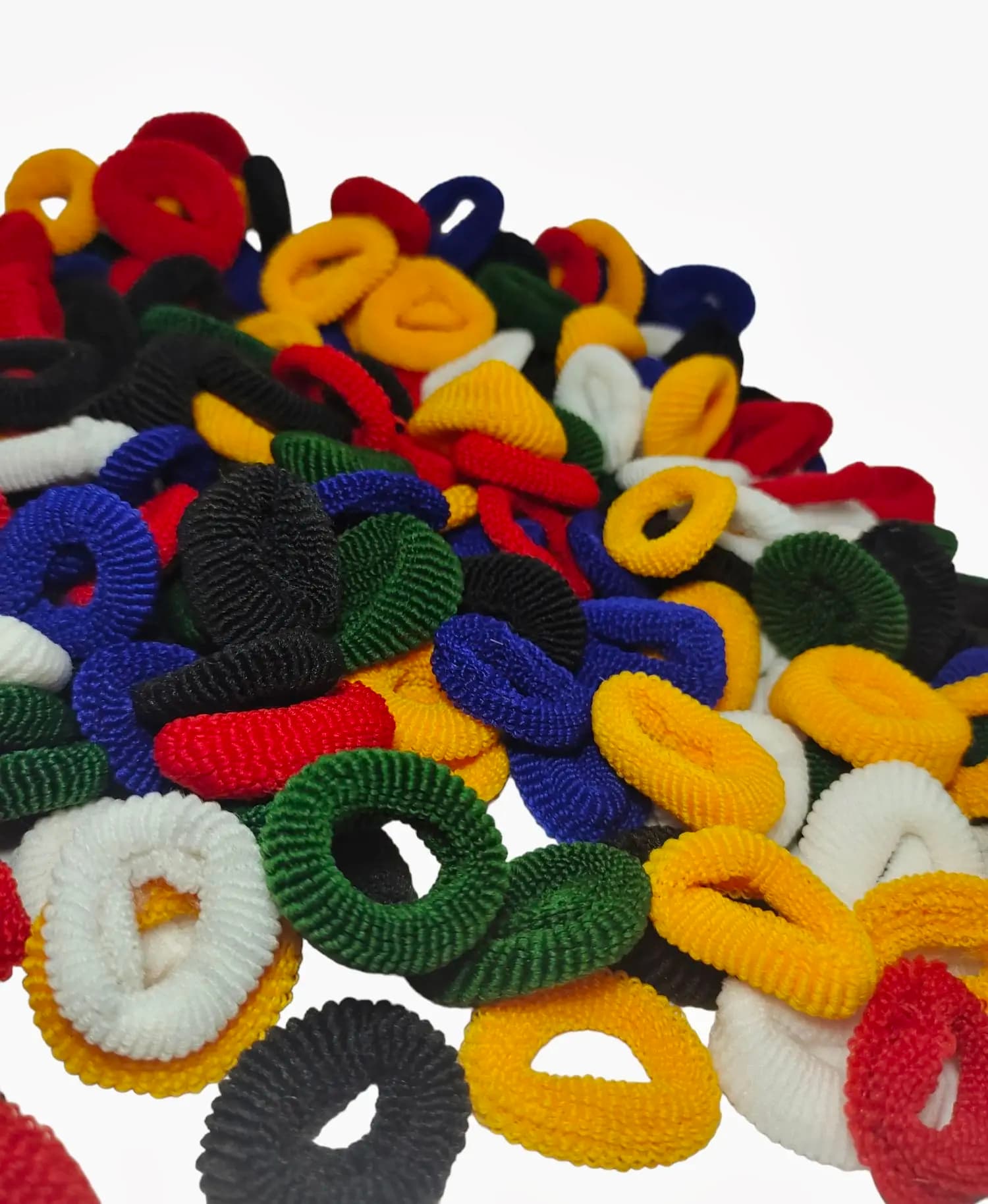 Multicolor hair scrunchie