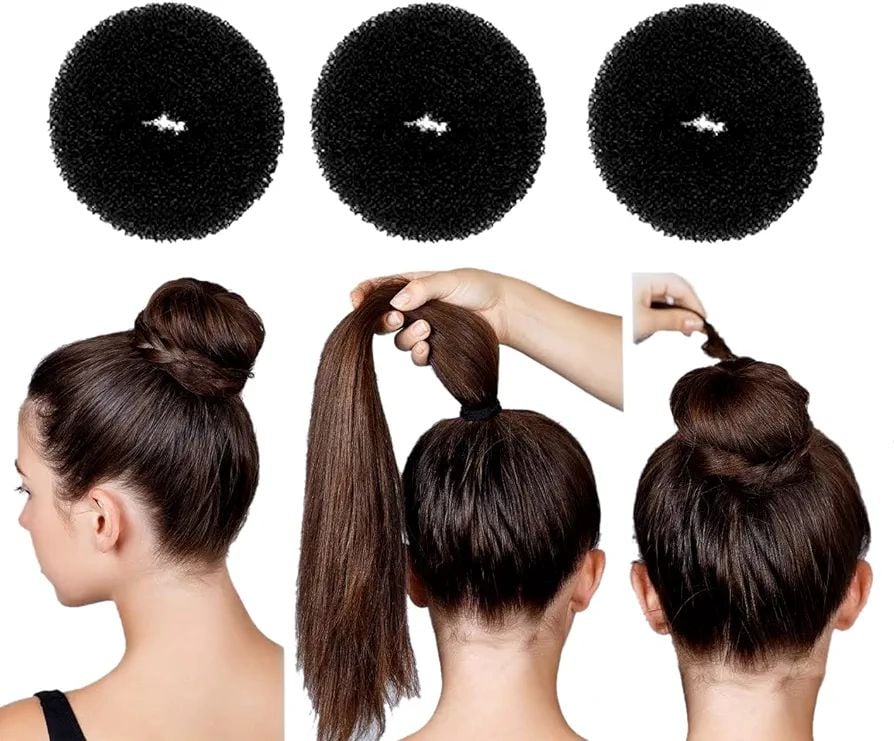 Bridal hair bun maker