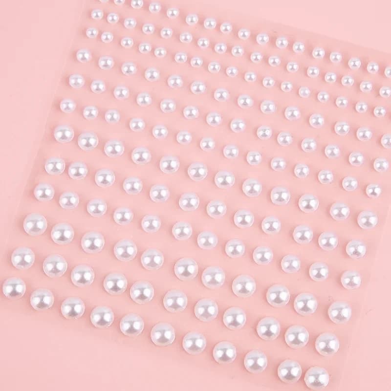Pearl bridal hair beads