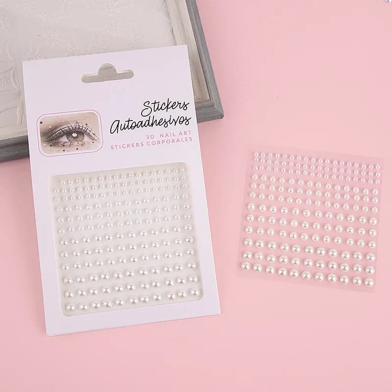 Pearl bridal hair beads