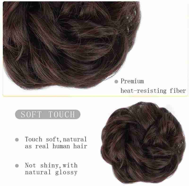 Hair bun extension