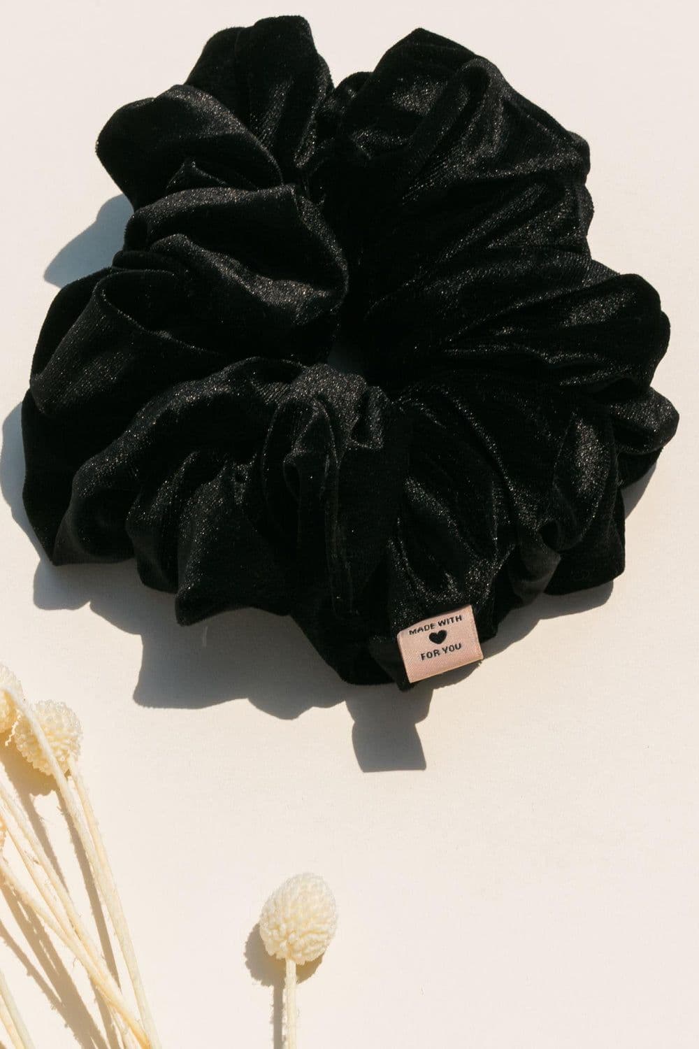 Natural hair scrunchie