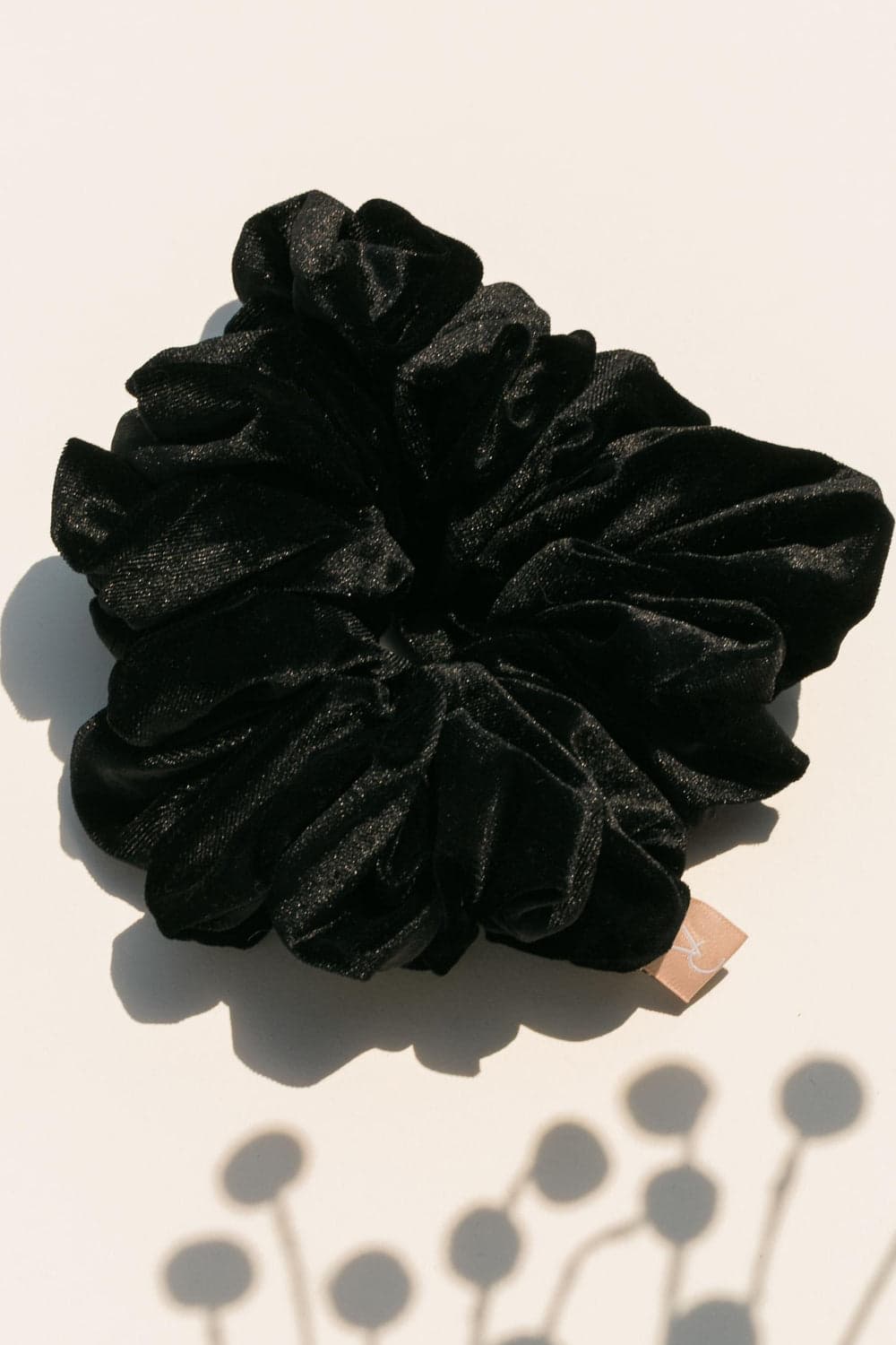Natural hair scrunchie