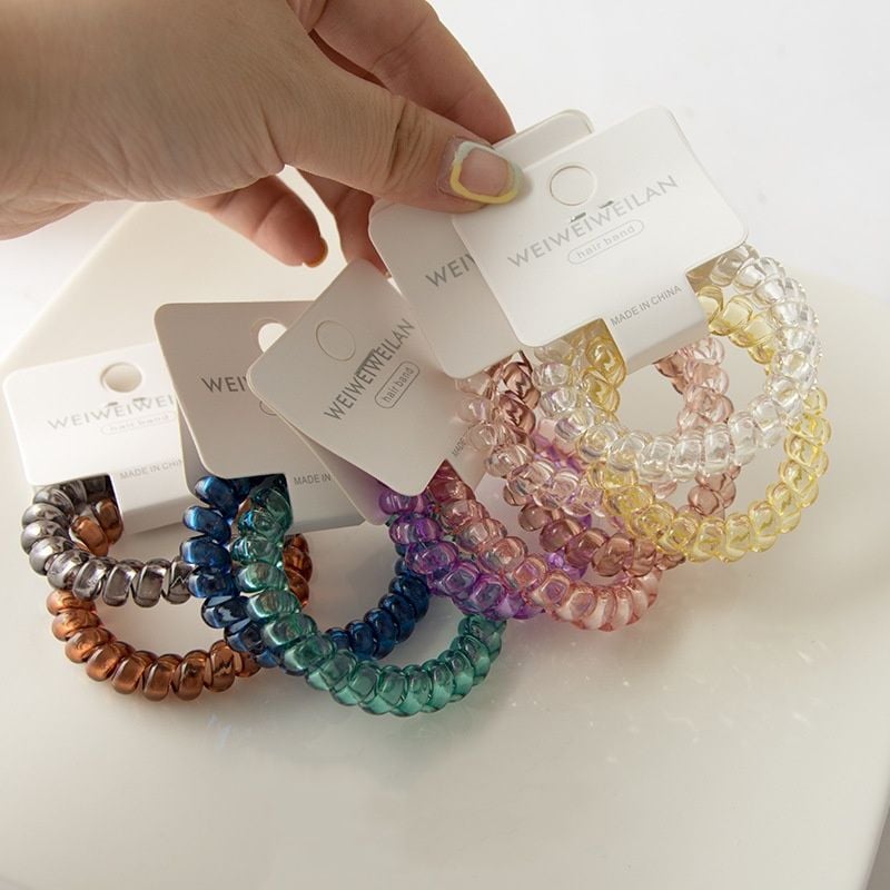 Multicolor hair tie
