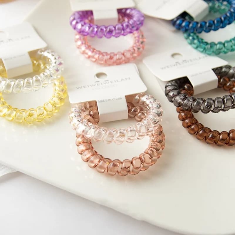 Multicolor hair tie