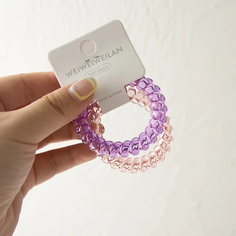 Multicolor hair tie