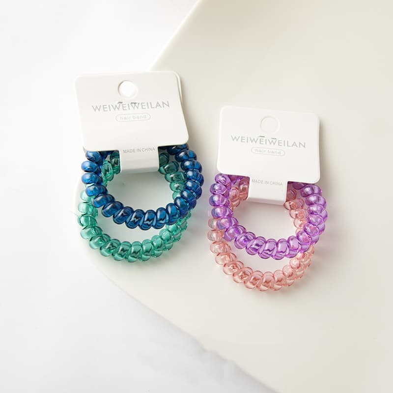 Multicolor hair tie