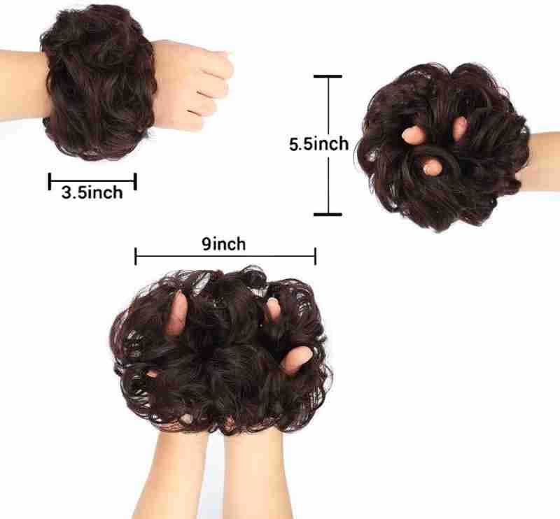 Dark brown bridal jura extension