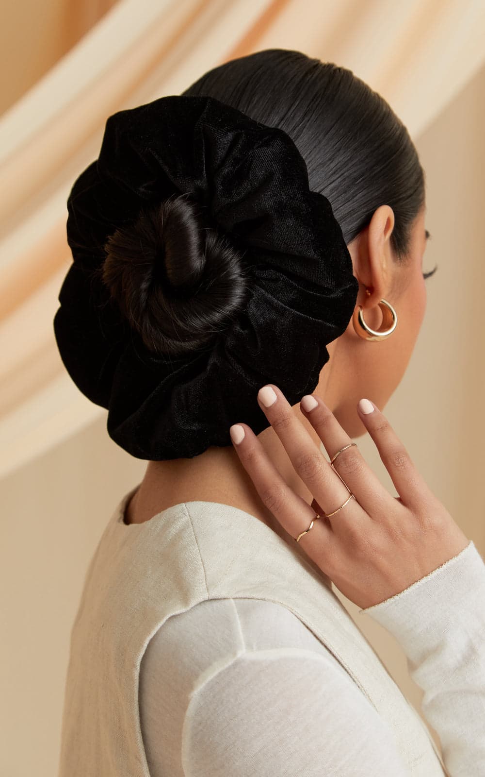 Hair scrunchie