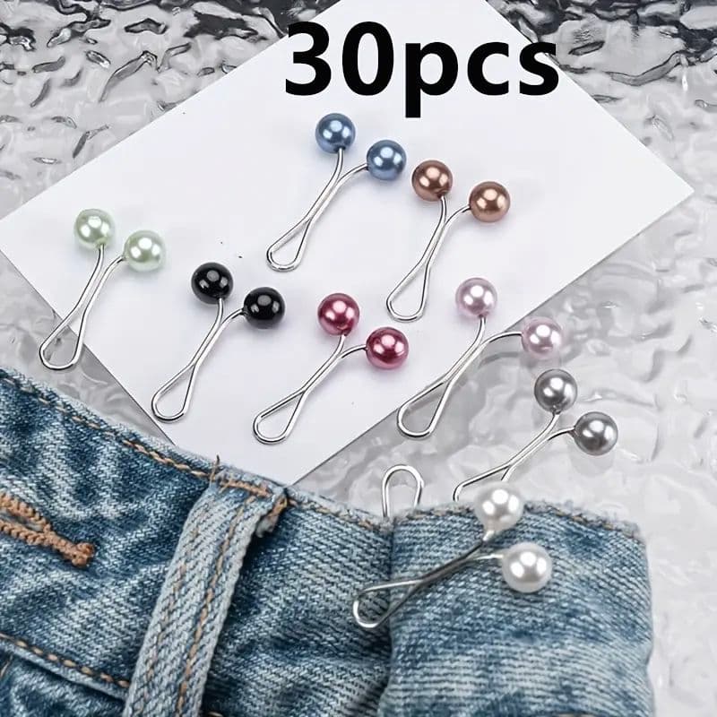Black hijab pin