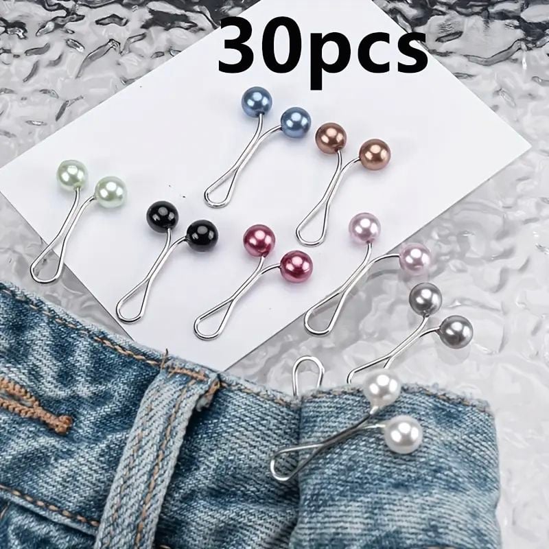 Black hijab pin
