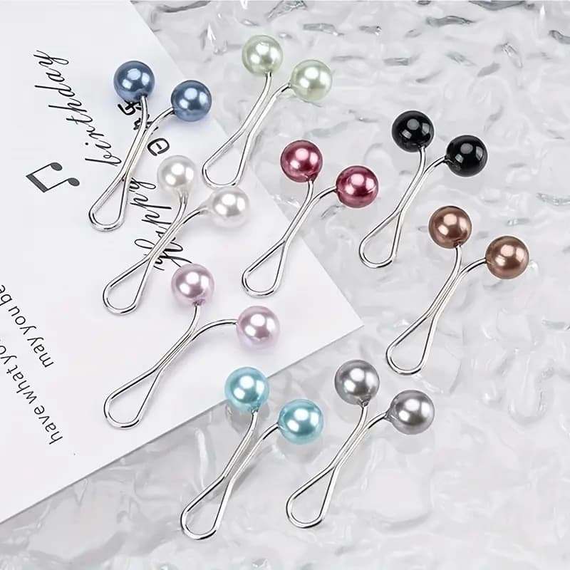 Black hijab pin