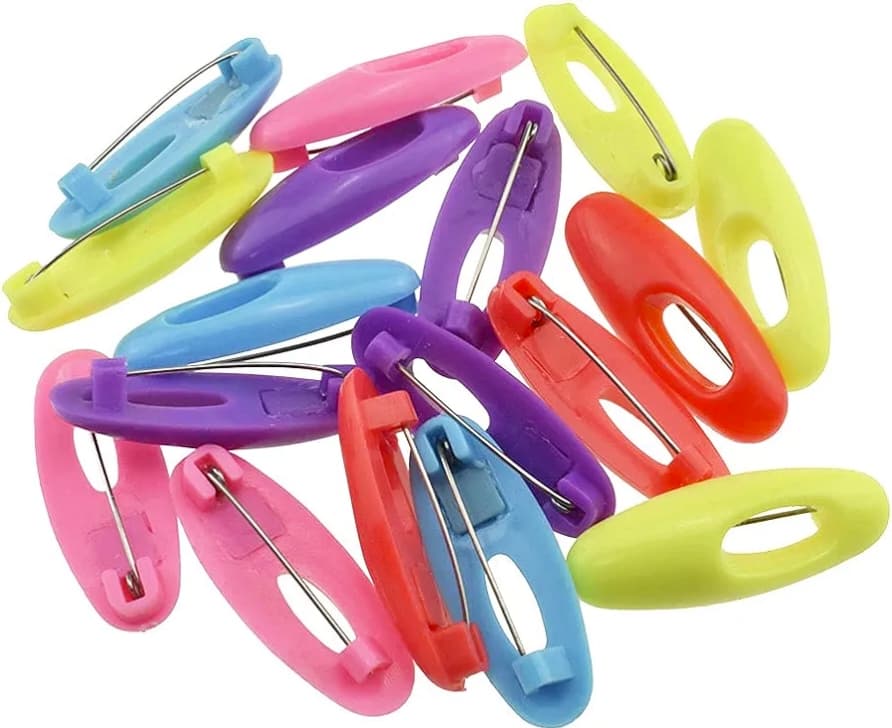 Multicolor hijab pin