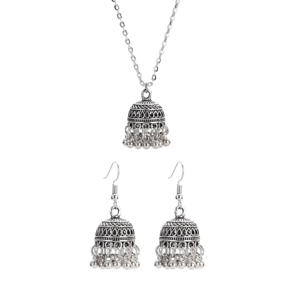 Silver bridal jewellery traditional