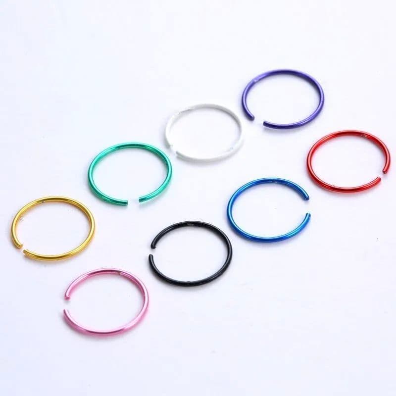 Multicolor nose pin