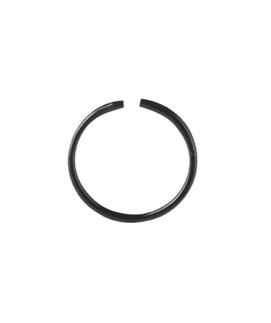 Black nose pin plain
