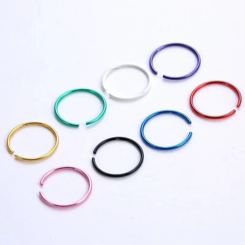 Multicolor nose pin