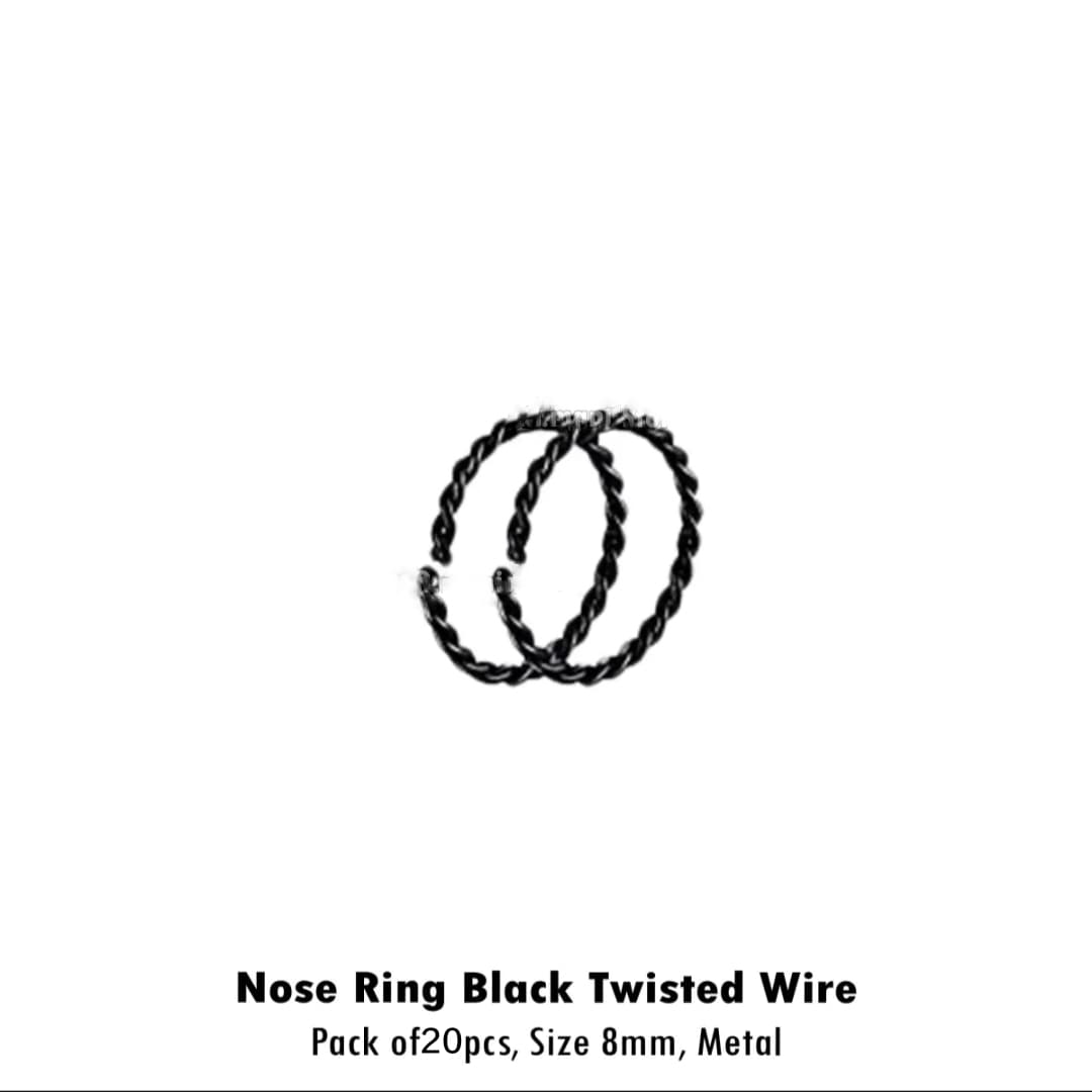Black nose ring