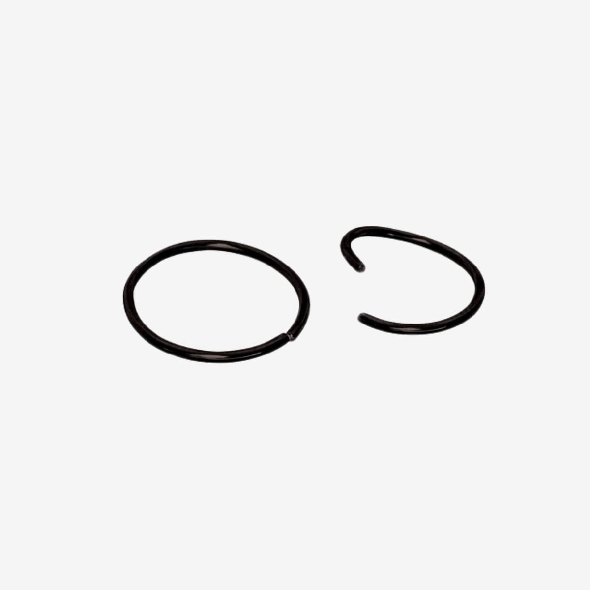 Black nose ring