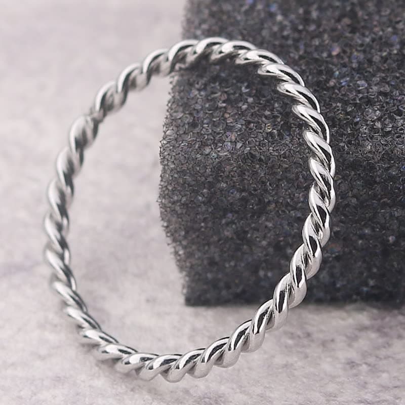 Multicolor nose ring twisted