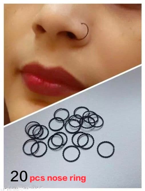 Black nose pin
