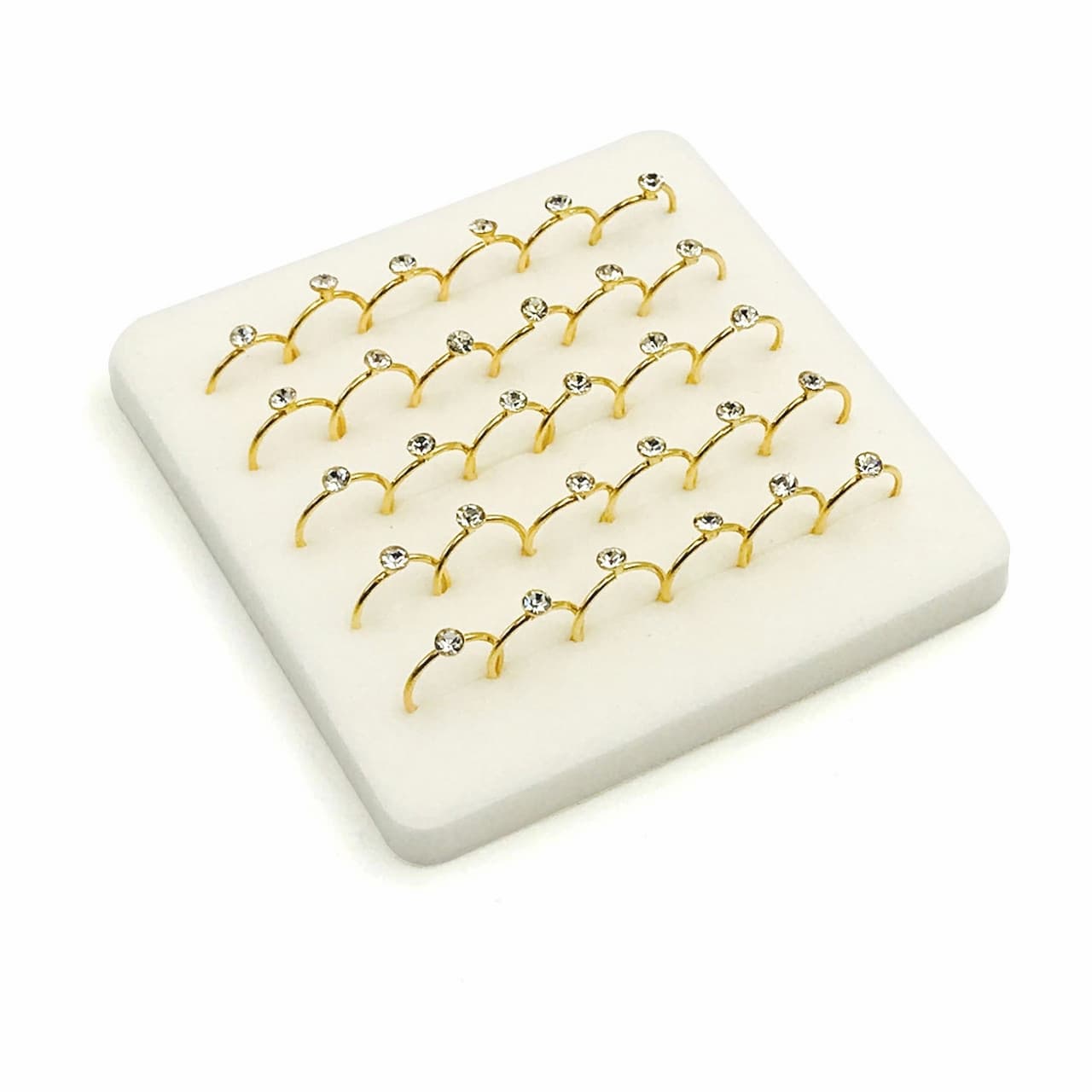 Golden nose ring stone