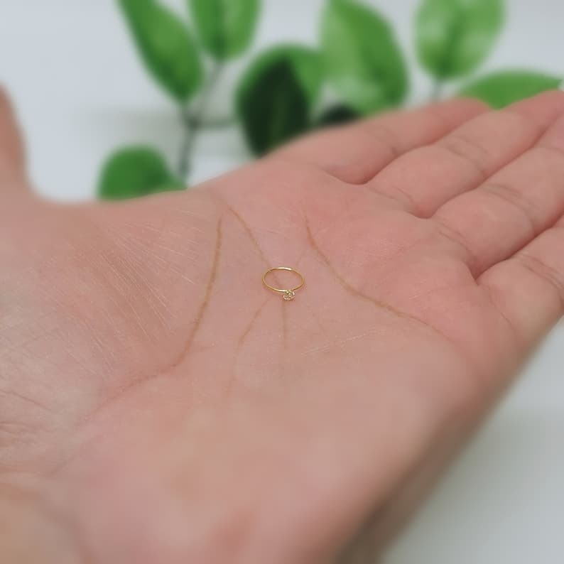 5 Pieces Single Stone Nose Ring Jewelry For Girls And Women Stainless Steel Nose Pin Jewelry In Golden And Silver Tone Naak Ki Long Naak Ka Koka Nath Nathni Nose Bali Stylish Nose Jewelry For Piercing And Non Piercing Daily And Party Wear Style - Stainless Multicolor